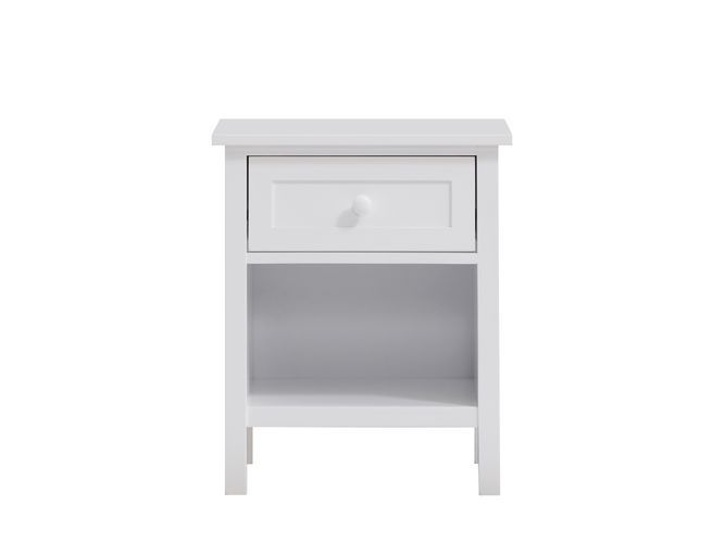 Iolanda - Nightstand - White Finish - Grand Furniture GA