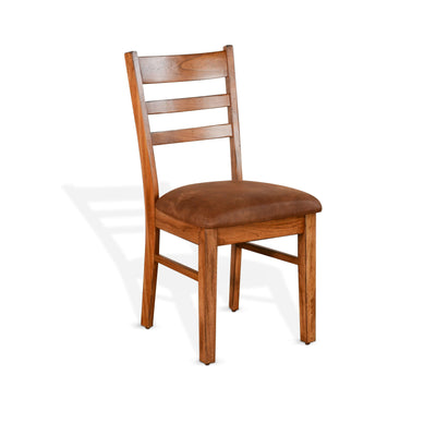 Sedona - Ladderback Chair With Wood Seat - Light Brown.