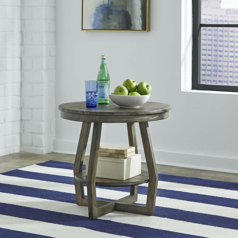 Hayden Way - End Table - Washed Gray