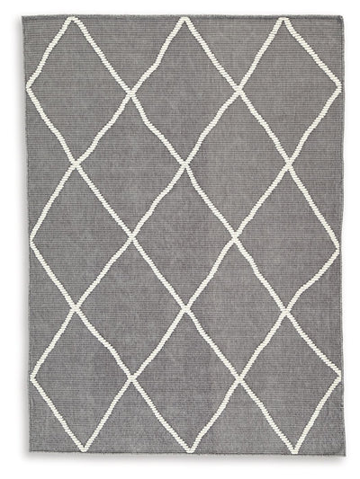 Stardo - Gray / Ivory - Medium Rug.