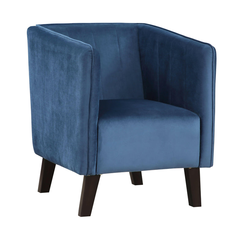 Hemisphere - Accent Chair - Blue / Black