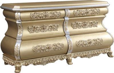 Seville - Dresser - Gold Finish - Grand Furniture GA