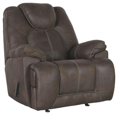 Warrior - Coffee - Rocker Recliner.