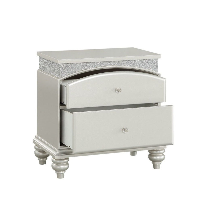 Maverick - Nightstand - Platinum - Grand Furniture GA