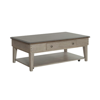 Ivy Hollow - Drawer Cocktail Table - White