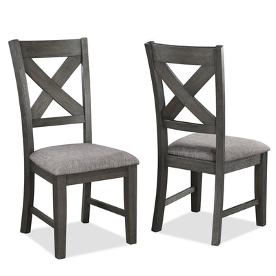 Rufus - Side Chair (Set of 2) - Black - Grand Furniture GA