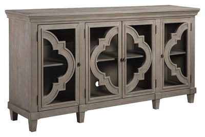 Fossil - Gray - Accent Cabinet.