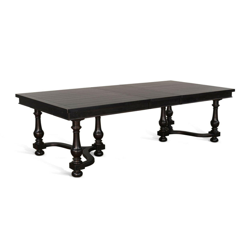 Scottsdale - Extension Table With 2 Leaves - Black.