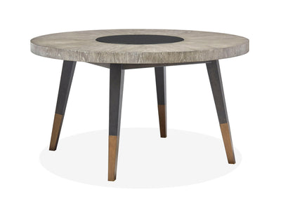 Ryker - Round Dining Table - Homestead Brown.