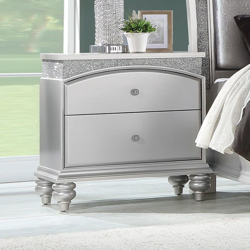 Maverick - Nightstand - Platinum - Grand Furniture GA