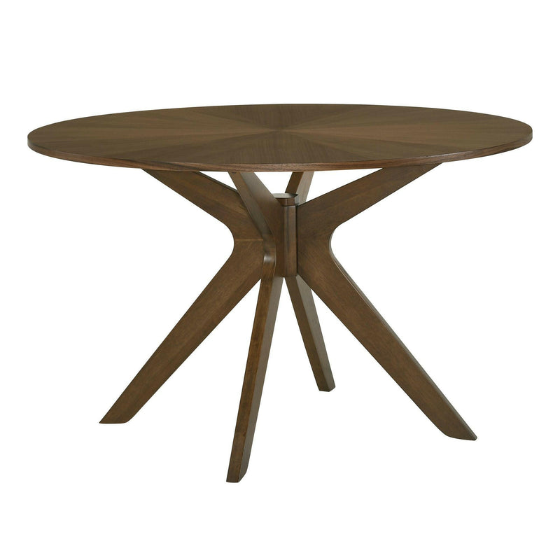 Weston - Round Dining Table - Walnut - Dining Tables - Grand Furniture GA