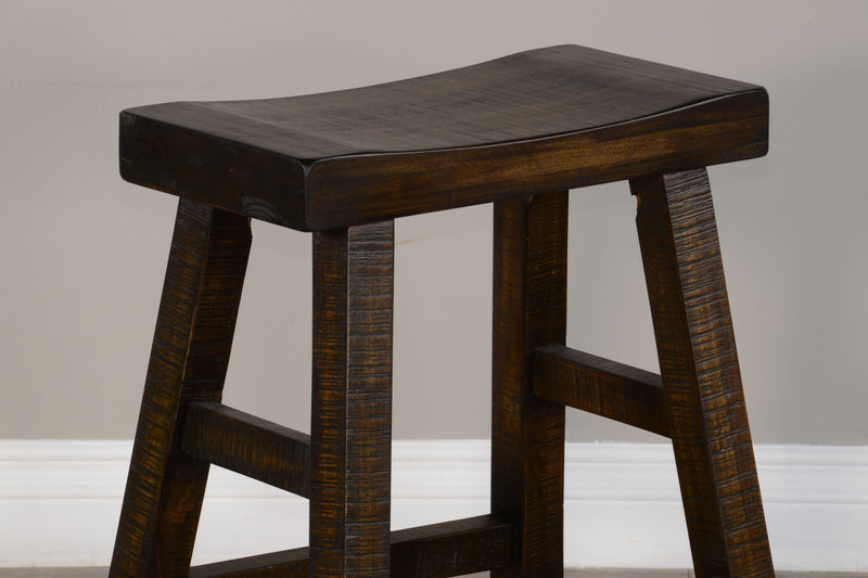 Marina - Stool With Wood Seat