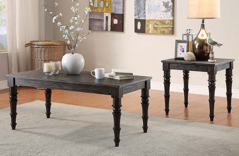 Kami - End Table - Antique Black - Grand Furniture GA