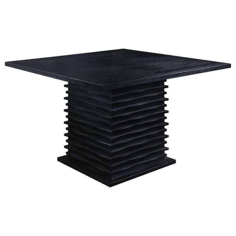 Stanton - Square Counter Table - Black - Counter Tables - Grand Furniture GA