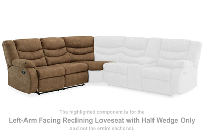Partymate - Brindle - Laf Reclining Loveseat