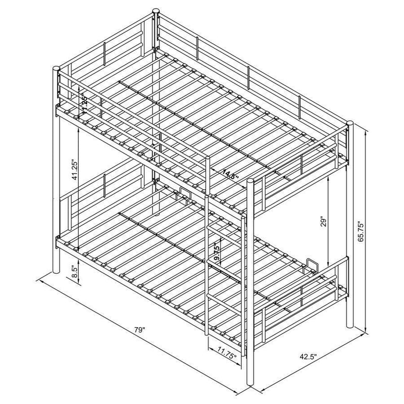 Hayward - Bunk Bed - Grand Furniture GA