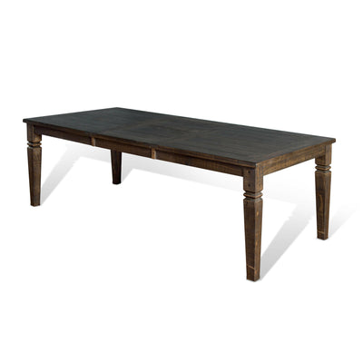 Homestead - Extension Dining Table - Dark Brown.