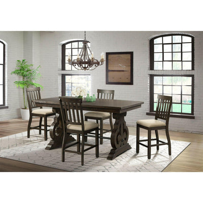 Stone - Counter Height Dining Table - Smokey Walnut - Counter Tables - Grand Furniture GA