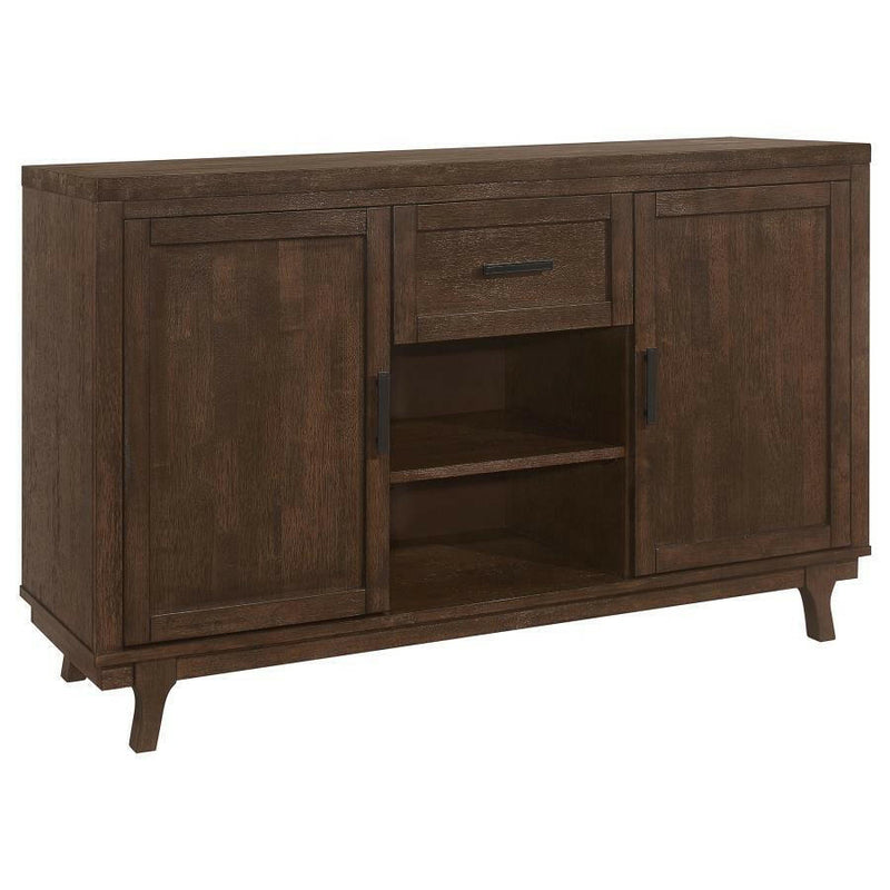 Reynolds - 2-Door Dining Sideboard Server - Brown Oak.