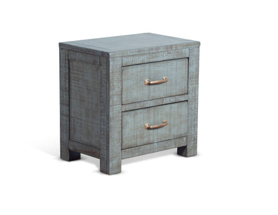 Ranch House - Nightstand - Light Blue.