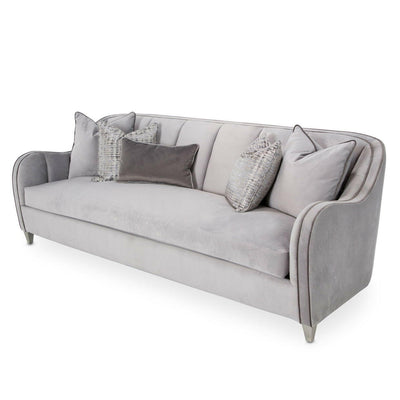 Roxbury Park - Velvet Sofa - Steel/Slate.