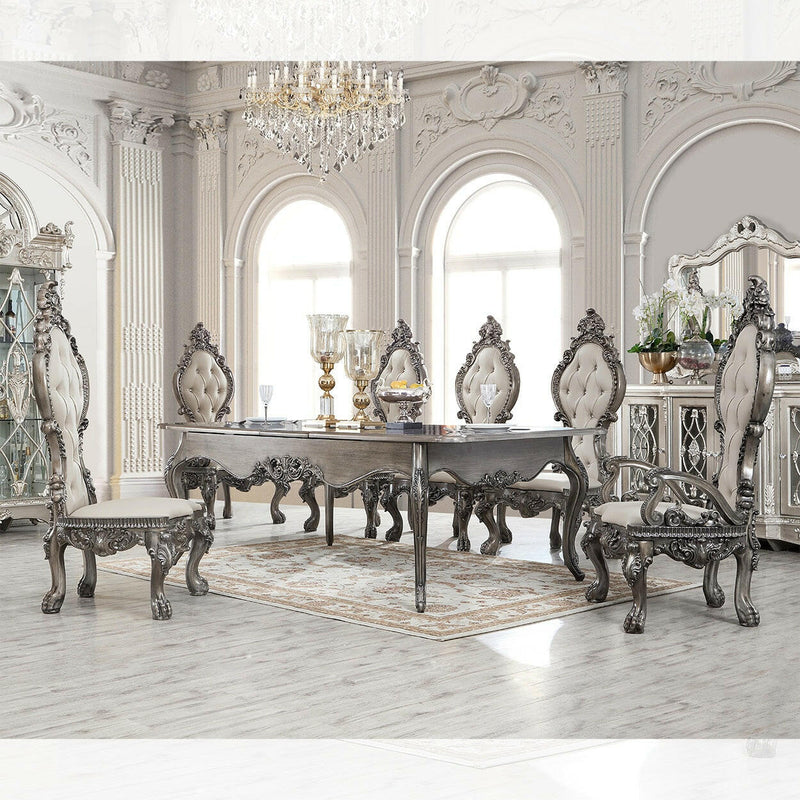 HD-13012-GR - 7PC DINING TABLE SET