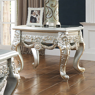 HD-905 silver end table.
