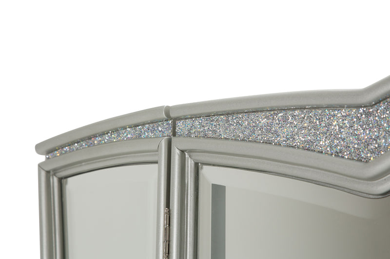 Melrose Plaza - Upholstered Vanity, Mirror