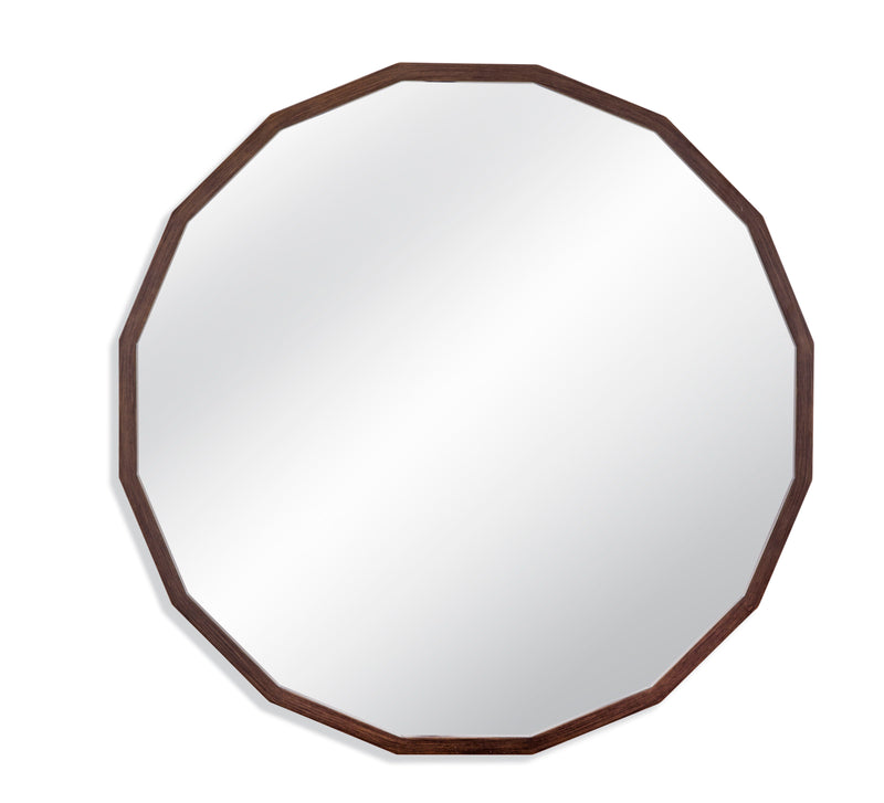 Langley - Wall Mirror - Brown