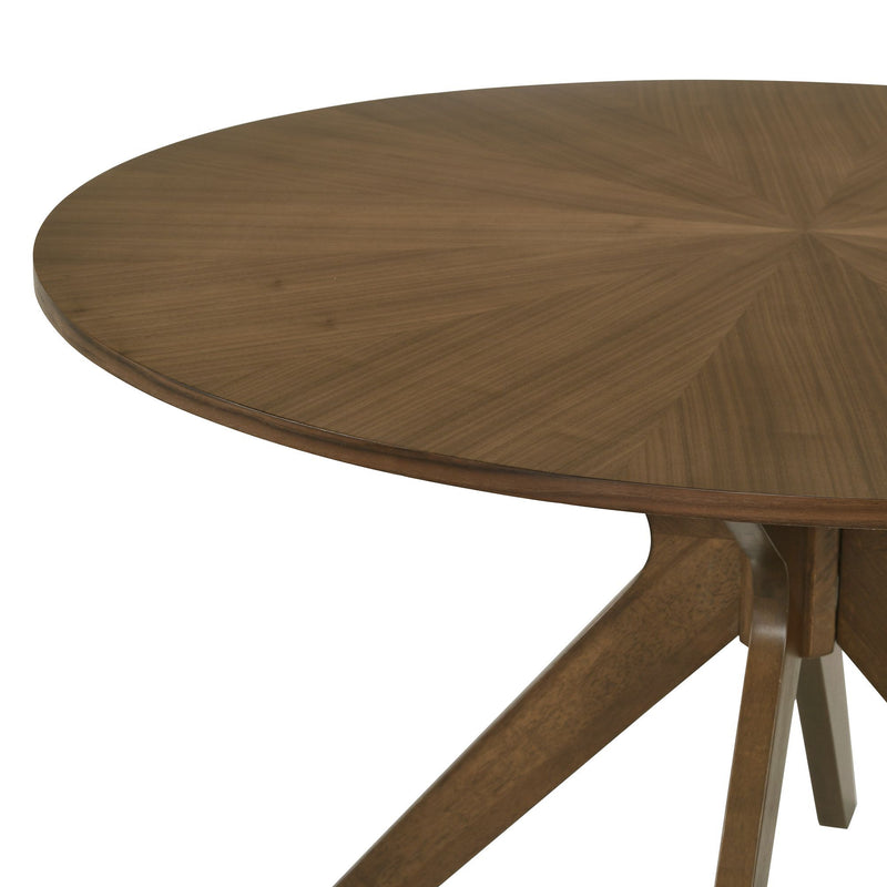 Weston - Round Dining Table - Walnut - Dining Tables - Grand Furniture GA