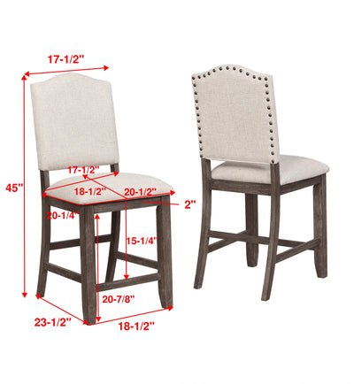 Regent - Counter Height Chair (Set of 2) - Grand Furniture GA