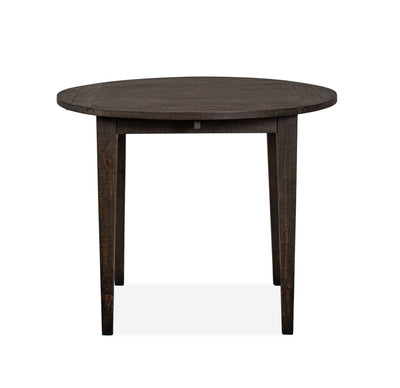 Westley Falls - Drop Leaf Dining Table - Graphite.