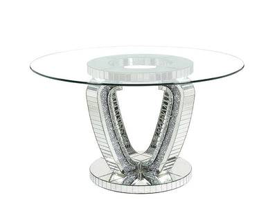 Noralie - Dining Table - Mirrored - Grand Furniture GA