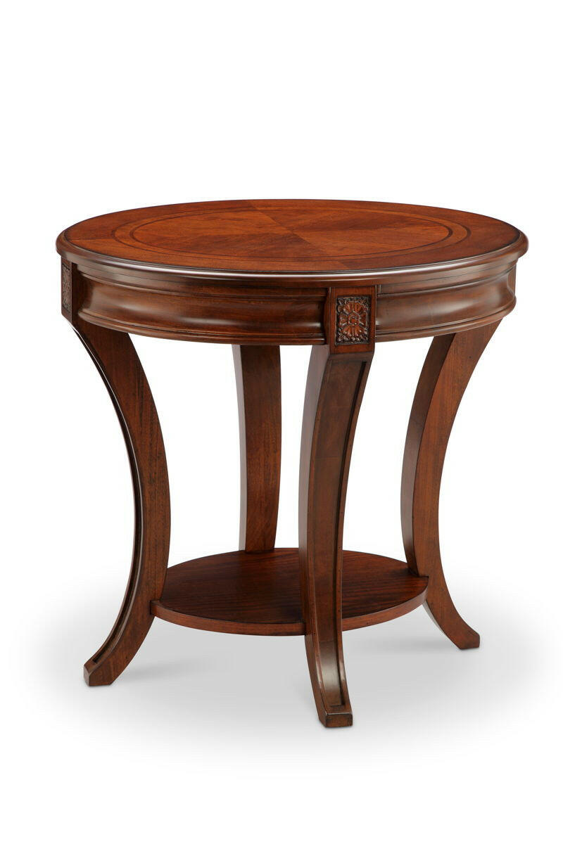 Winslet - Oval End Table - Cherry.