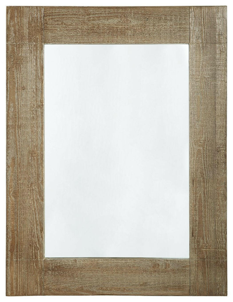 Waltleigh - Distressed Brown - Accent Mirror.