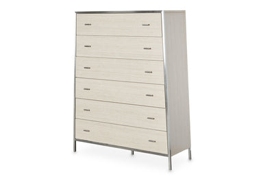 Silverlake Village - 6-Drawer Chest - Washed Oak.