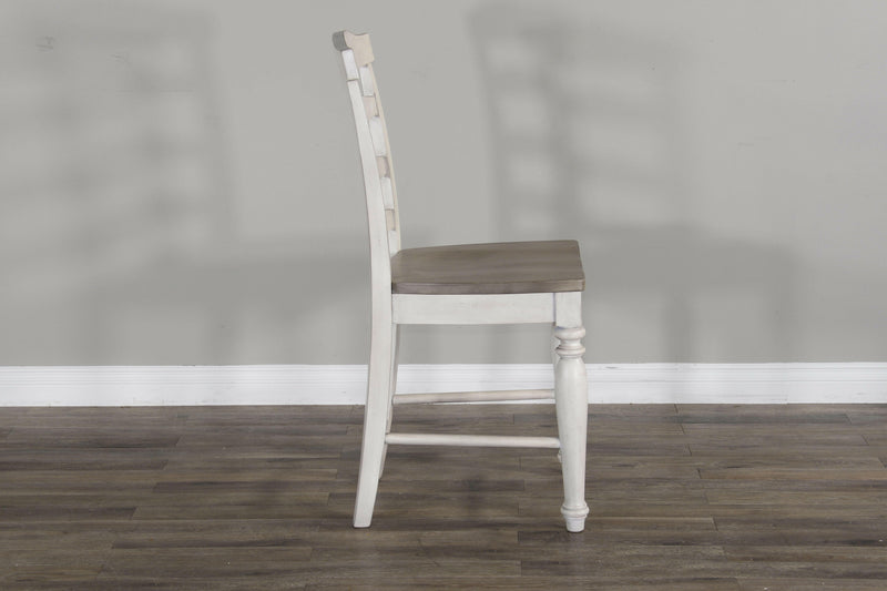 Westwood Village - Barstool - Beige / White - Bar Height (28"-30") - Grand Furniture GA