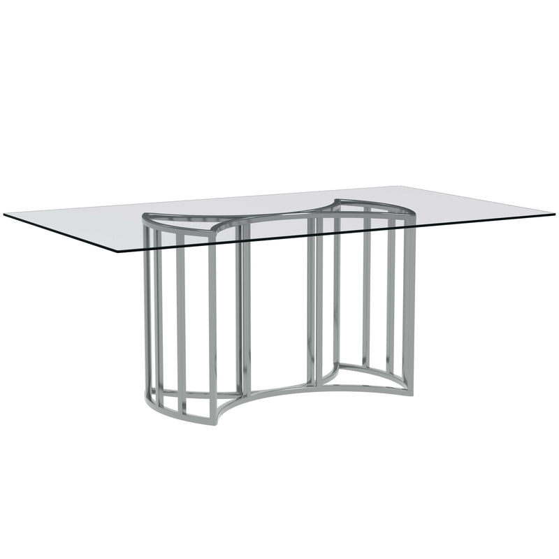 Sophia - Dining Table - Silver - Dining Tables - Grand Furniture GA