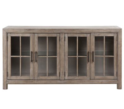 Tinley Park - Buffet Curio Cabinet - Dove Tail Grey.