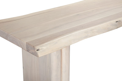 Nadia - Wood Console Table - White