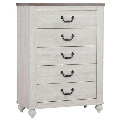 Stillwood - 5-Drawer Chest - Vintage Linen.