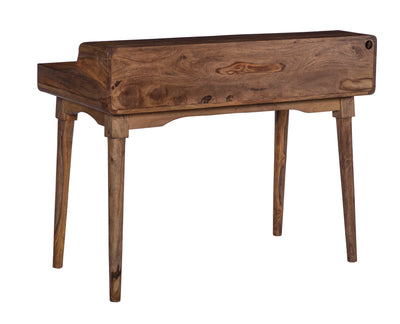 Layne - Three Drawer Writing Desk - Brownstone