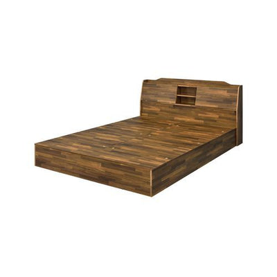 Hestia - Queen Bed - Walnut Finish - Grand Furniture GA