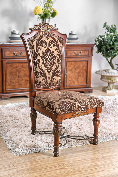 Lucie - Side Chair (Set of 2) - Brown Cherry