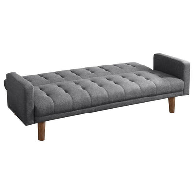 Sommer - Tufted Sofa Bed - Gray - Grand Furniture GA