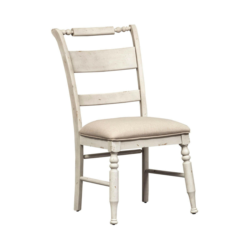 Whitney - Slat Back Side Chair - White