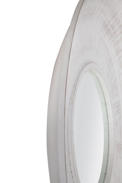 Ocean Isle - Wall Mirror - White