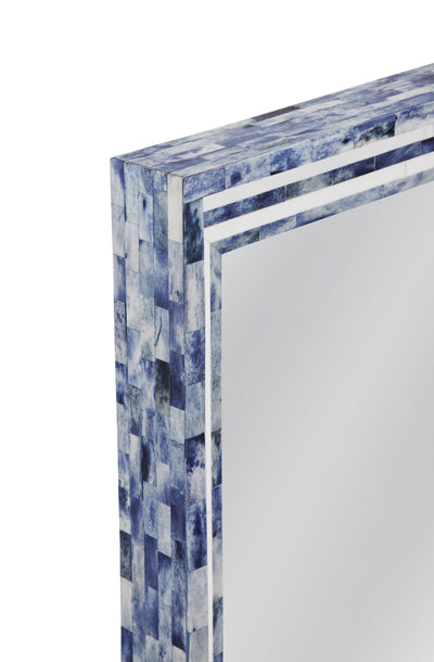 Mabrey - Wall Mirror - Blue