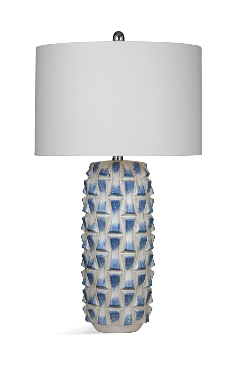 Stones - Table Lamp - Blue - Table Lamps - Grand Furniture GA