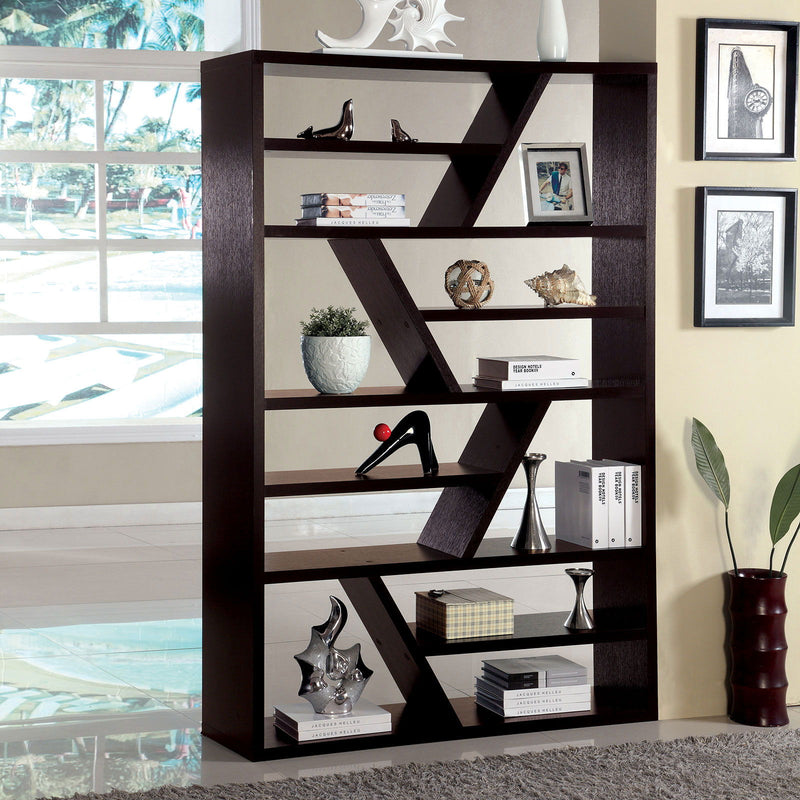 Kamloo - Display Shelf - Espresso - Grand Furniture GA